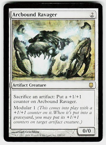 Arcbound ravager darksteel 100 - arcbound,
